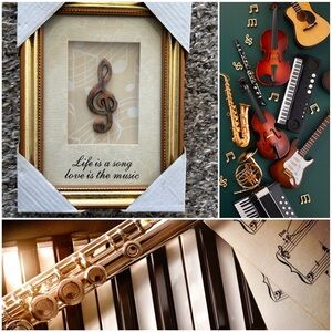 Framed 🎼 Musical Decor